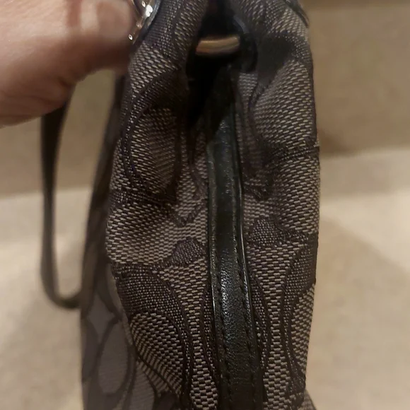 Coach Black Signature Shoulder Bag - Picture 7 of 7